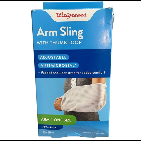 Walgreens Arm Sling w/ Thumb Loop Padded Shoulder - Picture 1 of 10